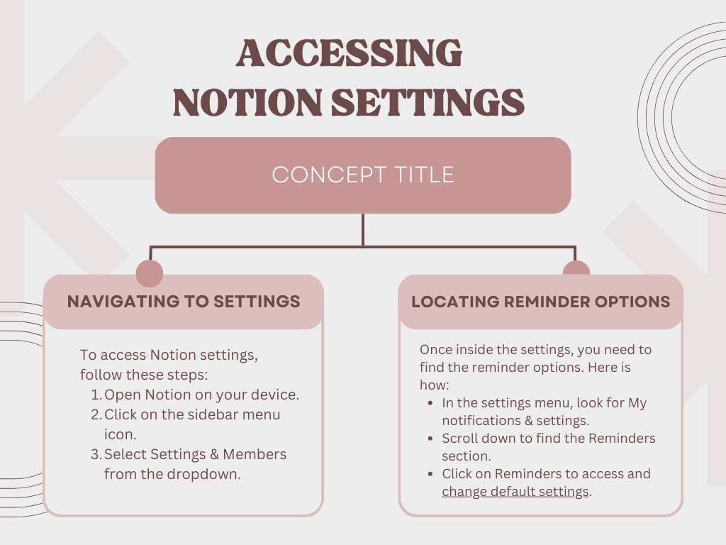 How to Change Reminders Default in Notion: Simple Steps 2 Accessing Notion Settings